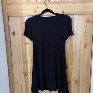 American Eagle Outfitters Black Midi Dress